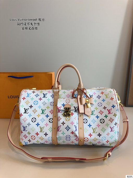 LV Louis Vuitton collaboration keepall
