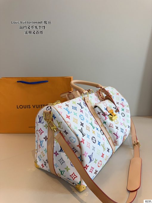 LV Louis Vuitton collaboration keepall - Image 4