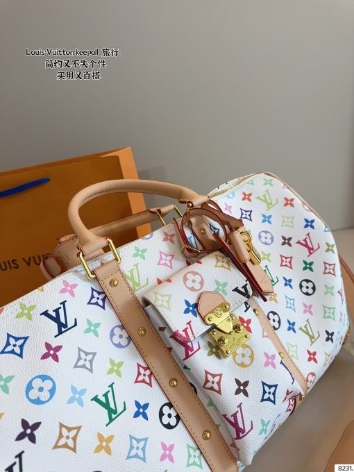 LV Louis Vuitton collaboration keepall - Image 5