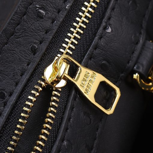 LV Ostrich Black - Image 6