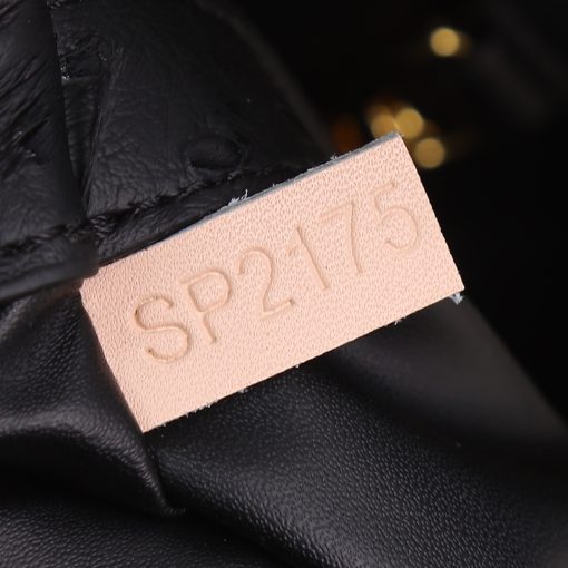LV Ostrich Black - Image 7