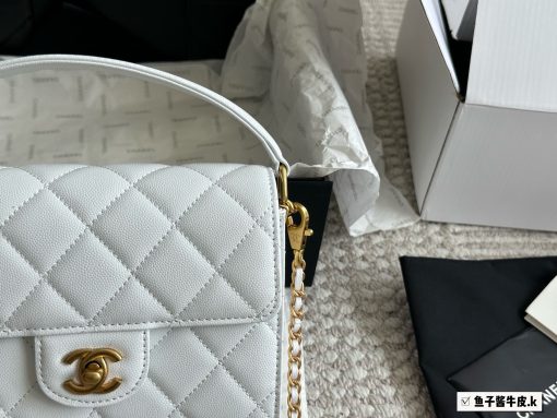 24K Chanel new handle cover bag