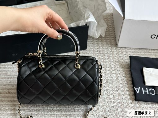 Chanel 25P Bowling Bag - Image 6