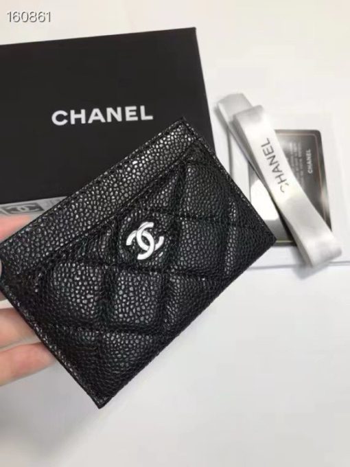 CHANEL caviar card bag - Image 3