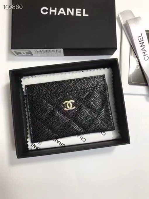 CHANEL caviar card bag - Image 4