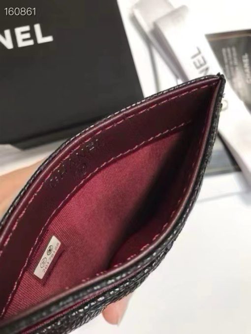 CHANEL caviar card bag - Image 9
