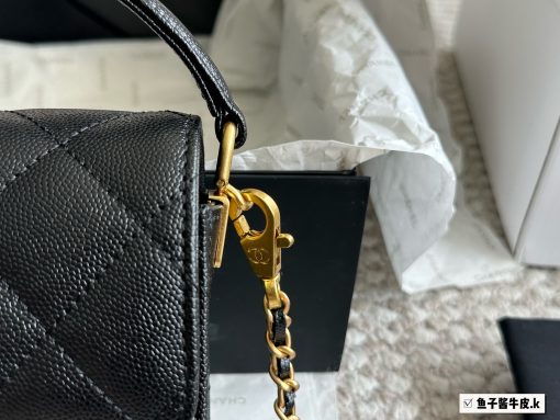 24K Chanel new handle cover bag - Image 4