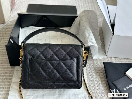 24K Chanel new handle cover bag - Image 7