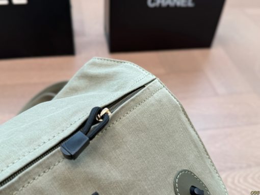 CHANEL denim bag - Image 4