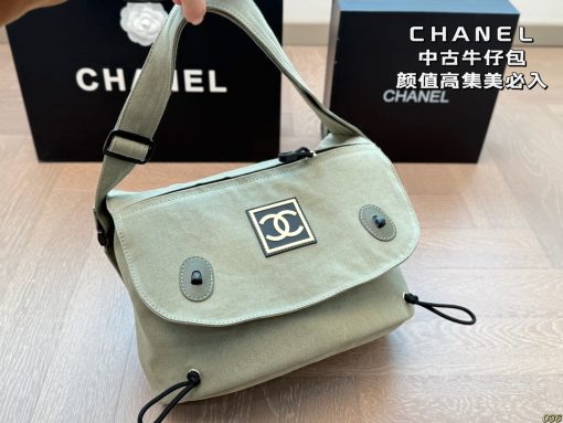 CHANEL denim bag - Image 8