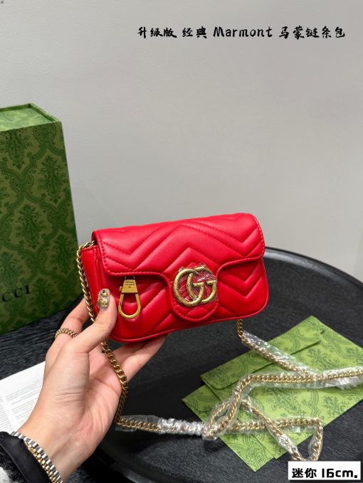 Gucci Marmont chain bag - Image 3