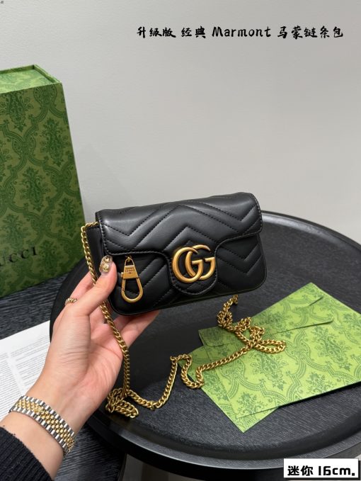 Gucci Marmont chain bag - Image 4