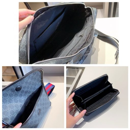 GUCCI briefcase+waist bag+wallet - Image 10