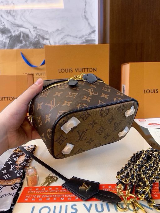 Lv Vanity Floral Makeup Case - Image 5