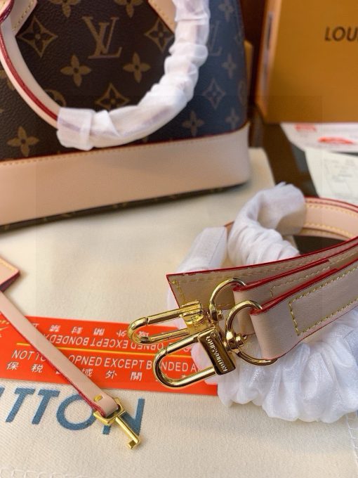 LV Alma Old Flower Shell Bag - Image 4