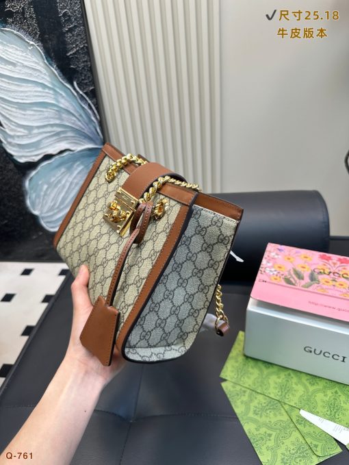 Gucci Padlock Tote Bag - Image 4