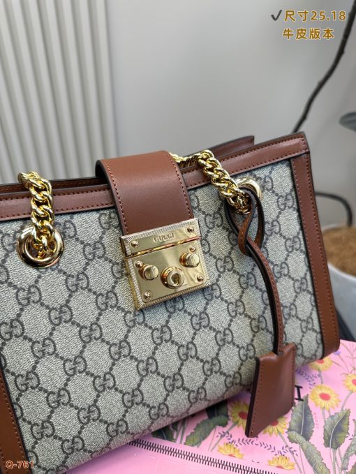 Gucci Padlock Tote Bag - Image 6