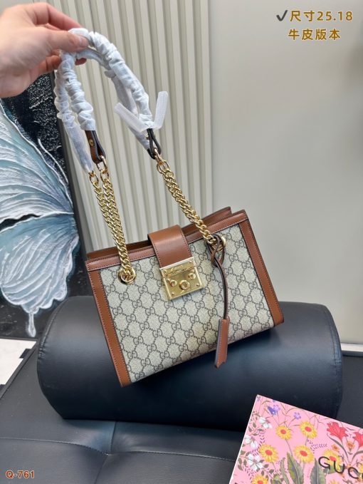 Gucci Padlock Tote Bag - Image 8