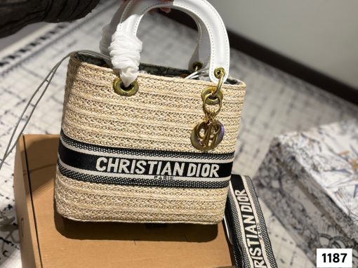 Dior woven water bucket - Image 4