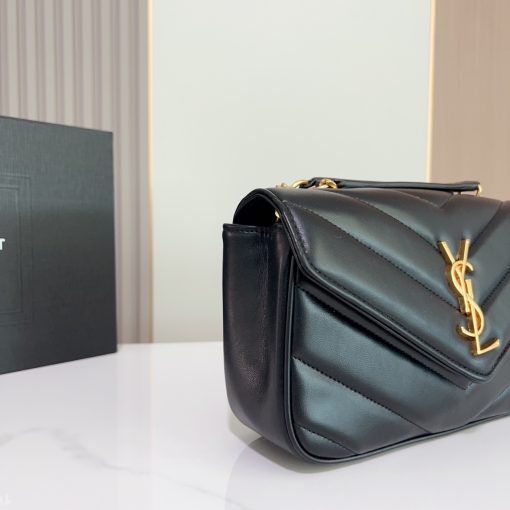 YSL sheepskin patterned chain bag - Image 3