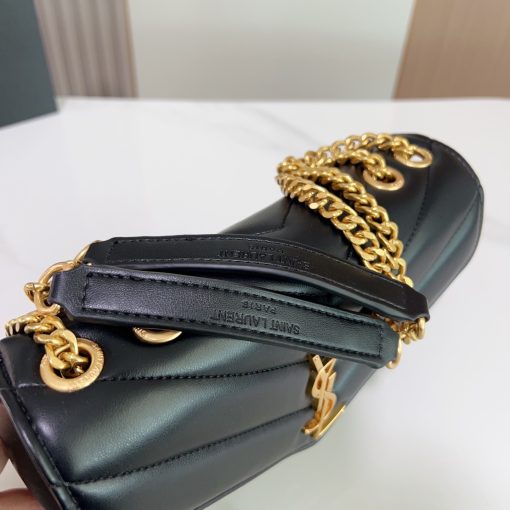 YSL sheepskin patterned chain bag - Image 7