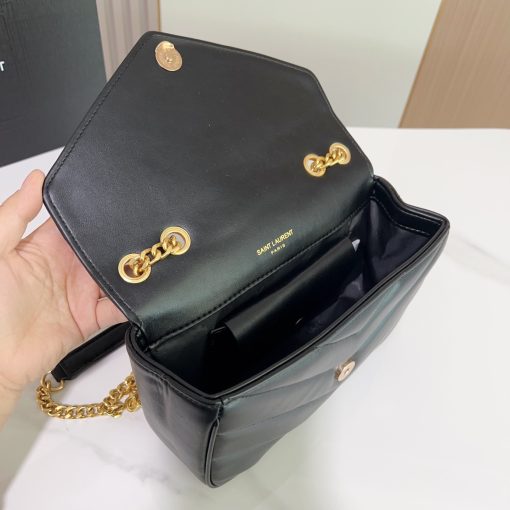 YSL sheepskin patterned chain bag - Image 10
