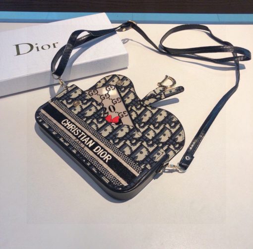 Dior Embroidered Classic Floral Universal Phone Bag - Image 3