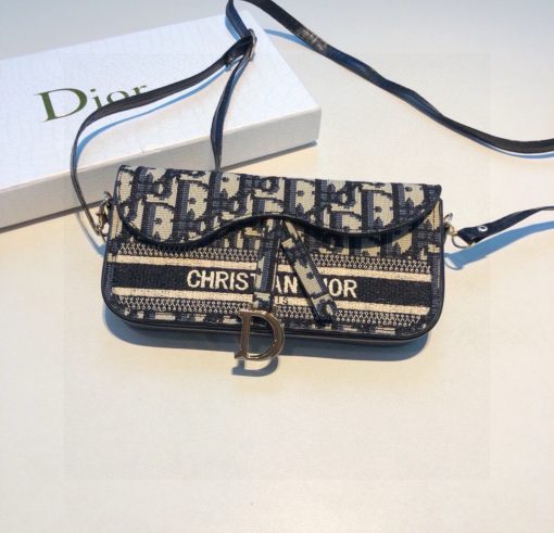 Dior Embroidered Classic Floral Universal Phone Bag - Image 5