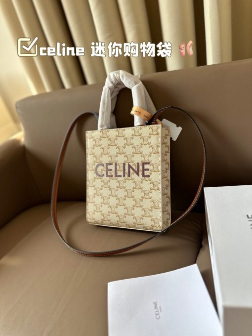Celine Mini Shopping Bag - Image 4