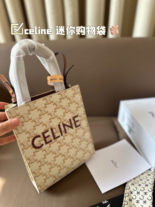 Celine Mini Shopping Bag - Image 5