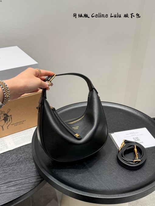 Celine Lulu Old Flower Underarm Bag - Image 2