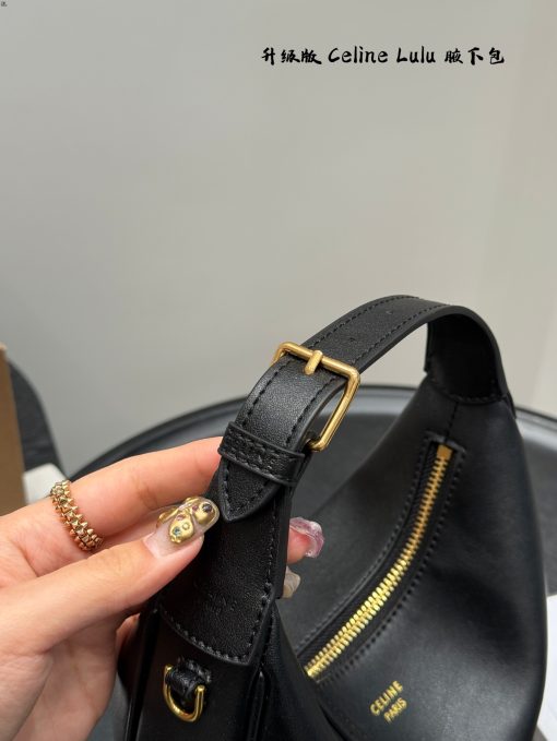 Celine Lulu Old Flower Underarm Bag - Image 8