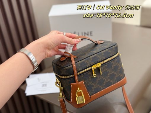 CELINE VANITY Makeup Box Bag