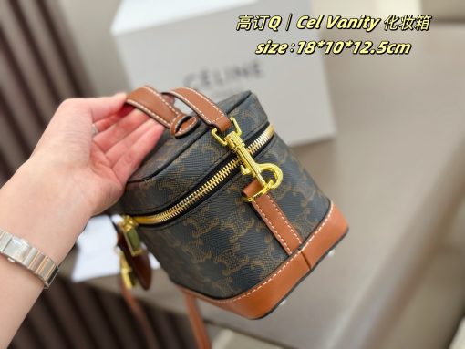 CELINE VANITY Makeup Box Bag - Image 4