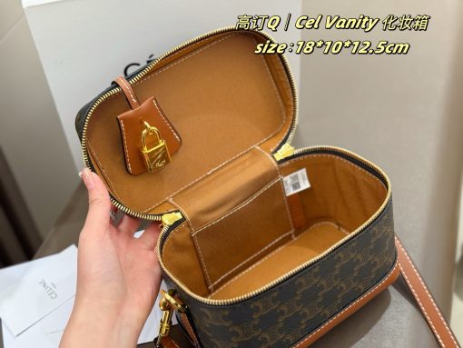 CELINE VANITY Makeup Box Bag - Image 10
