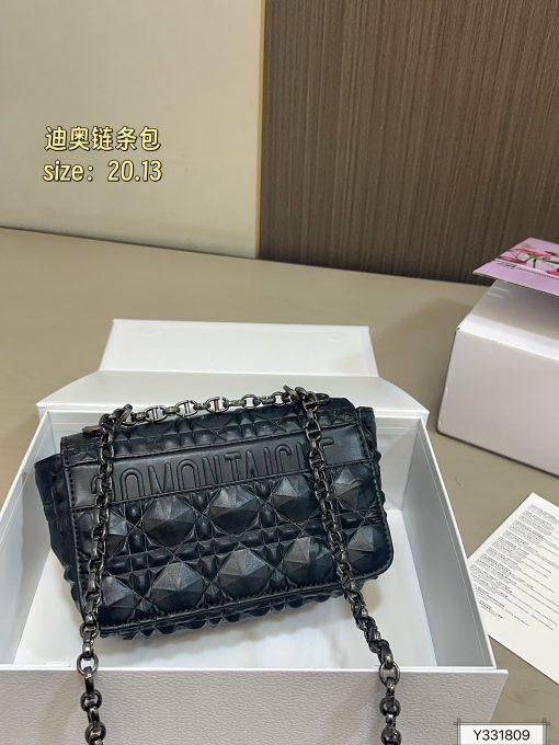 Dior Caro Chain Bag - Image 7