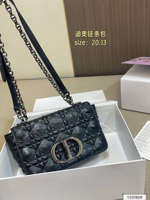 Dior Caro Chain Bag - Image 8
