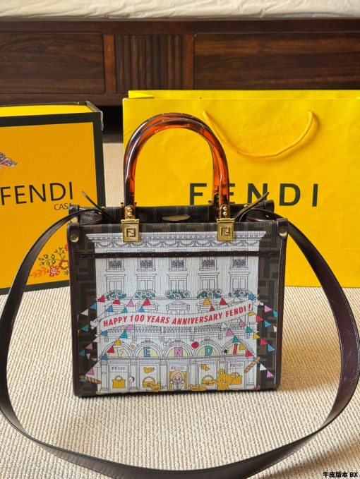 Fendi Peekabo shopping bag
