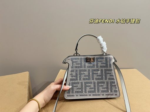 FENDI rhinestone handbag - Image 3