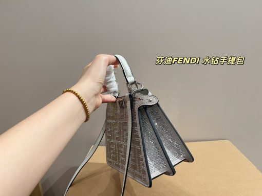 FENDI rhinestone handbag - Image 7