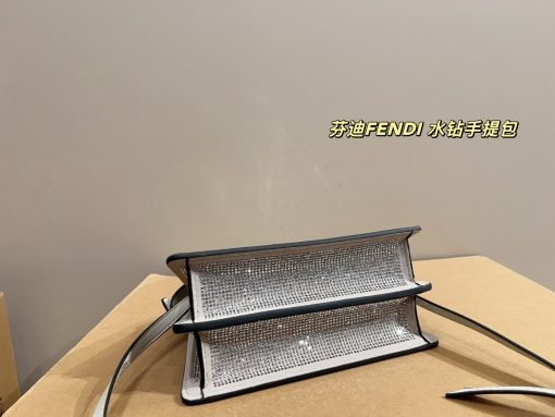 FENDI rhinestone handbag - Image 9