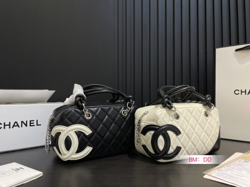 CHANEL vintage bowling bag