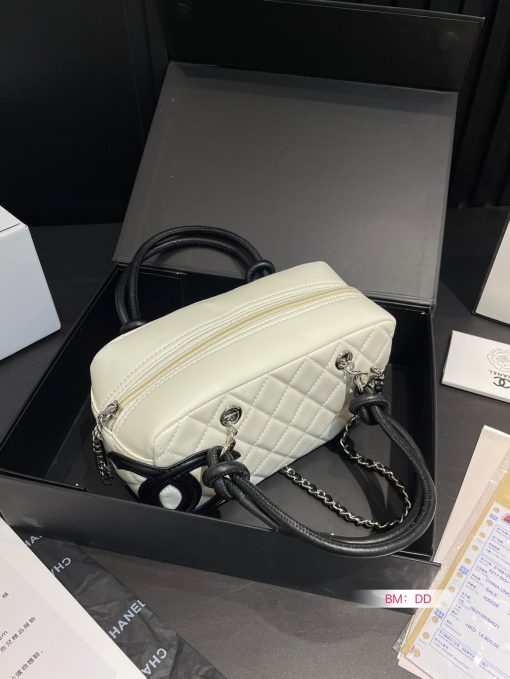 CHANEL vintage bowling bag - Image 6