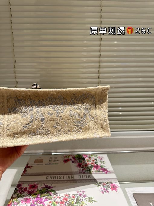 Dior Jacquard Tote Bag - Image 9