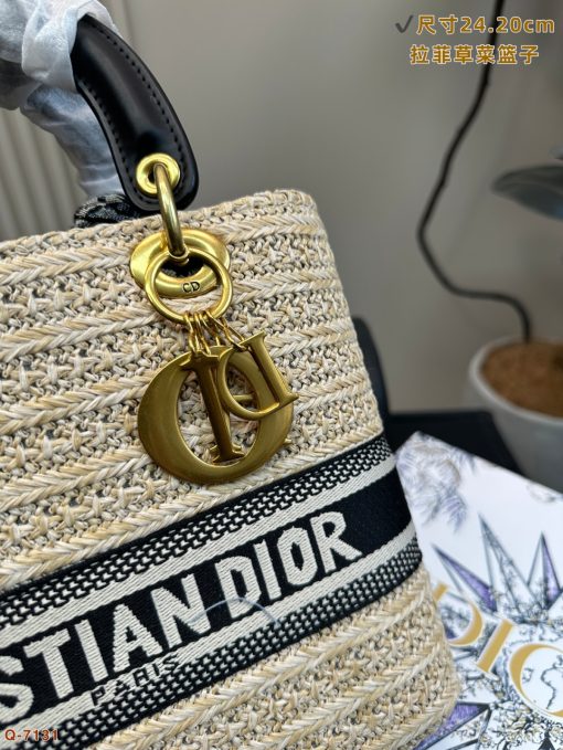 Dior woven tote bag - Image 6