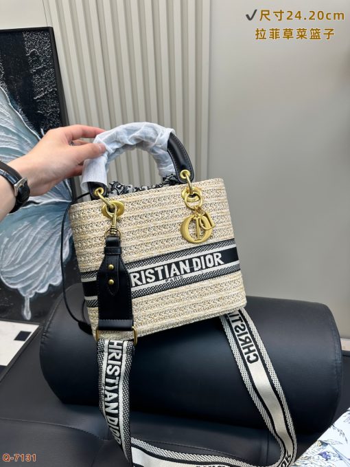Dior woven tote bag - Image 7