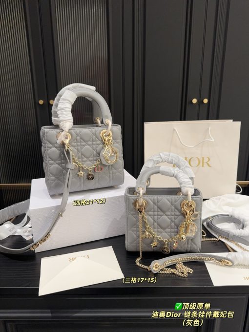 Dior Chain Pendant and Concubine Bag