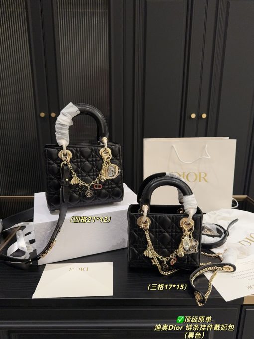 Dior Chain Pendant and Concubine Bag - Image 3