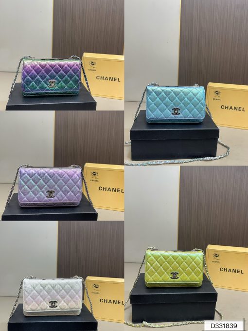Chanel Mermaid Girl Laser Gradient Chain Bag - Image 7