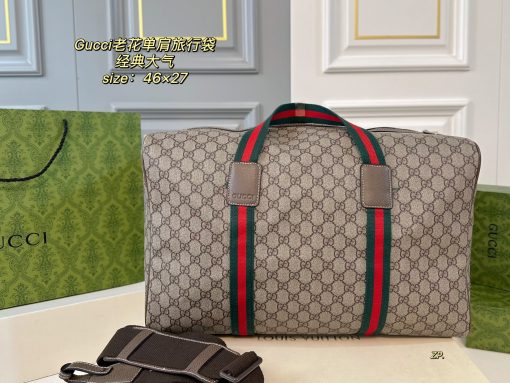 Gucci vintage floral single shoulder travel bag 💕